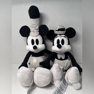 Mickey and Minnie Steamboat Willie Disney100 Decades